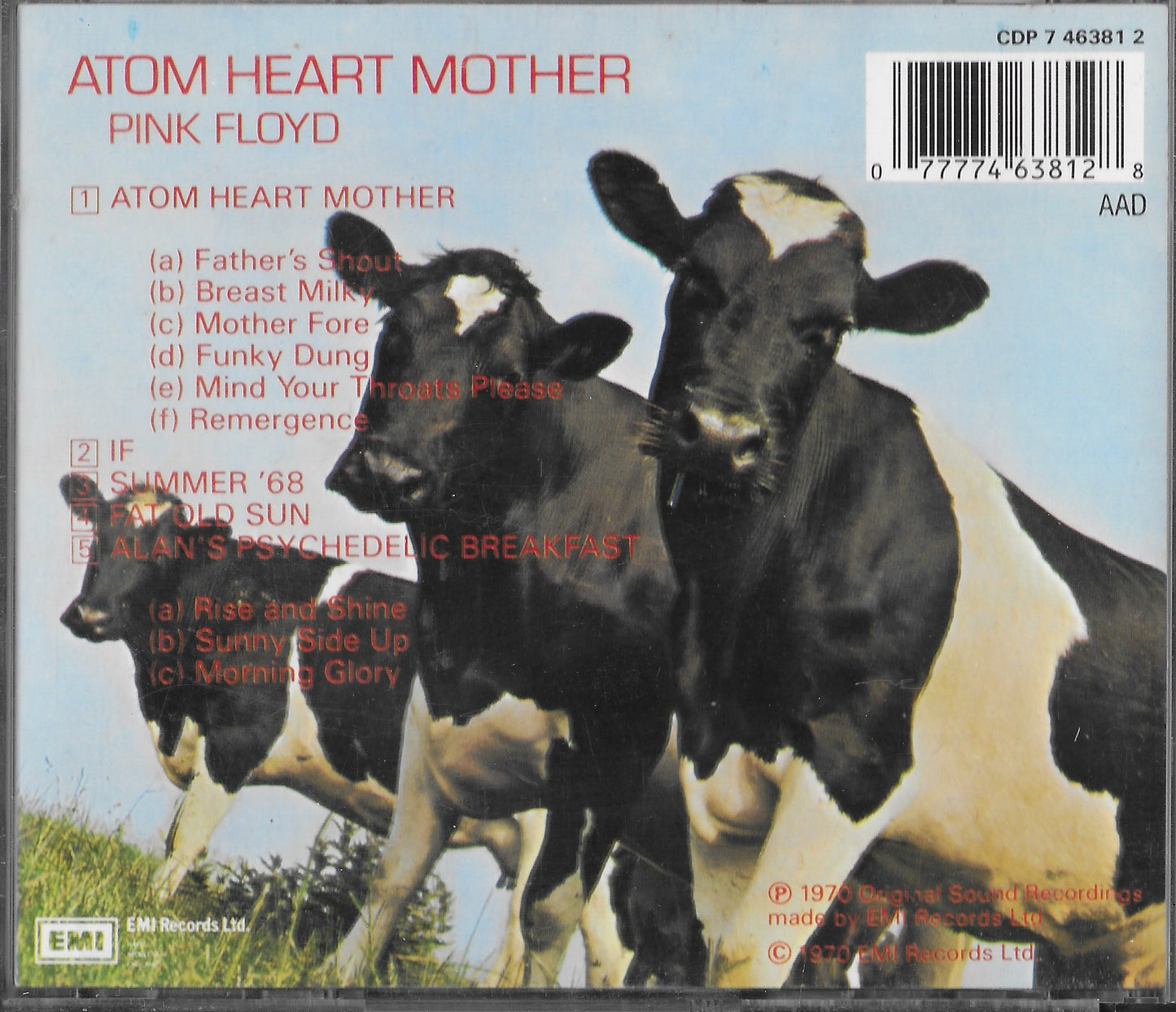 PINK FLOYD - Atom Heart Mother