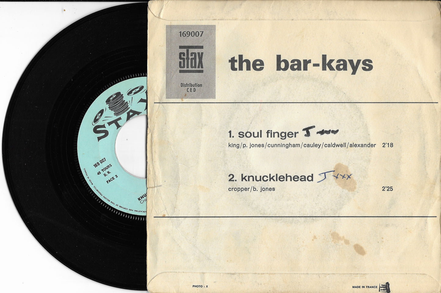 THE BAR-KAYS - Soul Finger