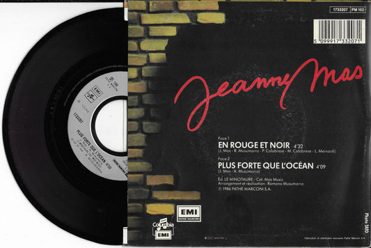 JEANNE MAS - En Rouge Et Noir