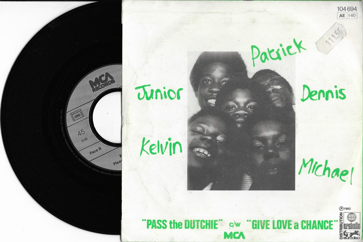 MUSICAL YOUTH - Pass The Dutchie