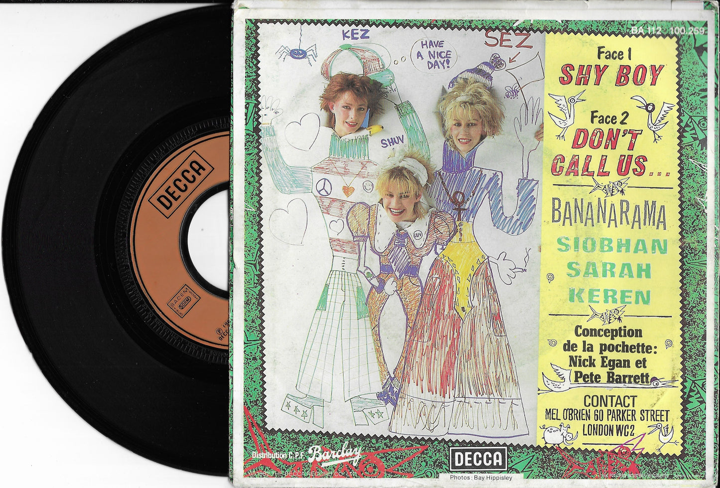 BANANARAMA - Shy Boy