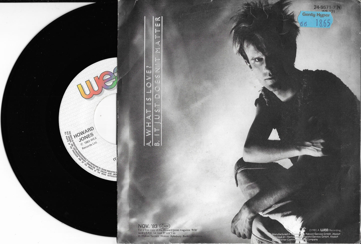 HOWARD JONES - What Is Love?