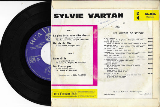 SYLVIE VARTAN -  La Plus Belle Pour Aller Danser