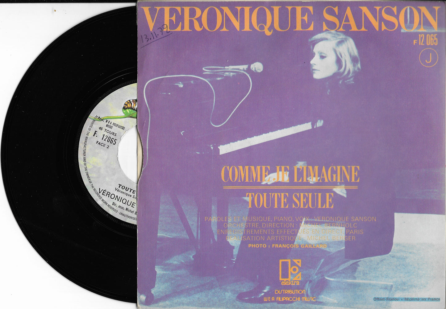 VERONIQUE SANSON - Comme Je L'Imagine
