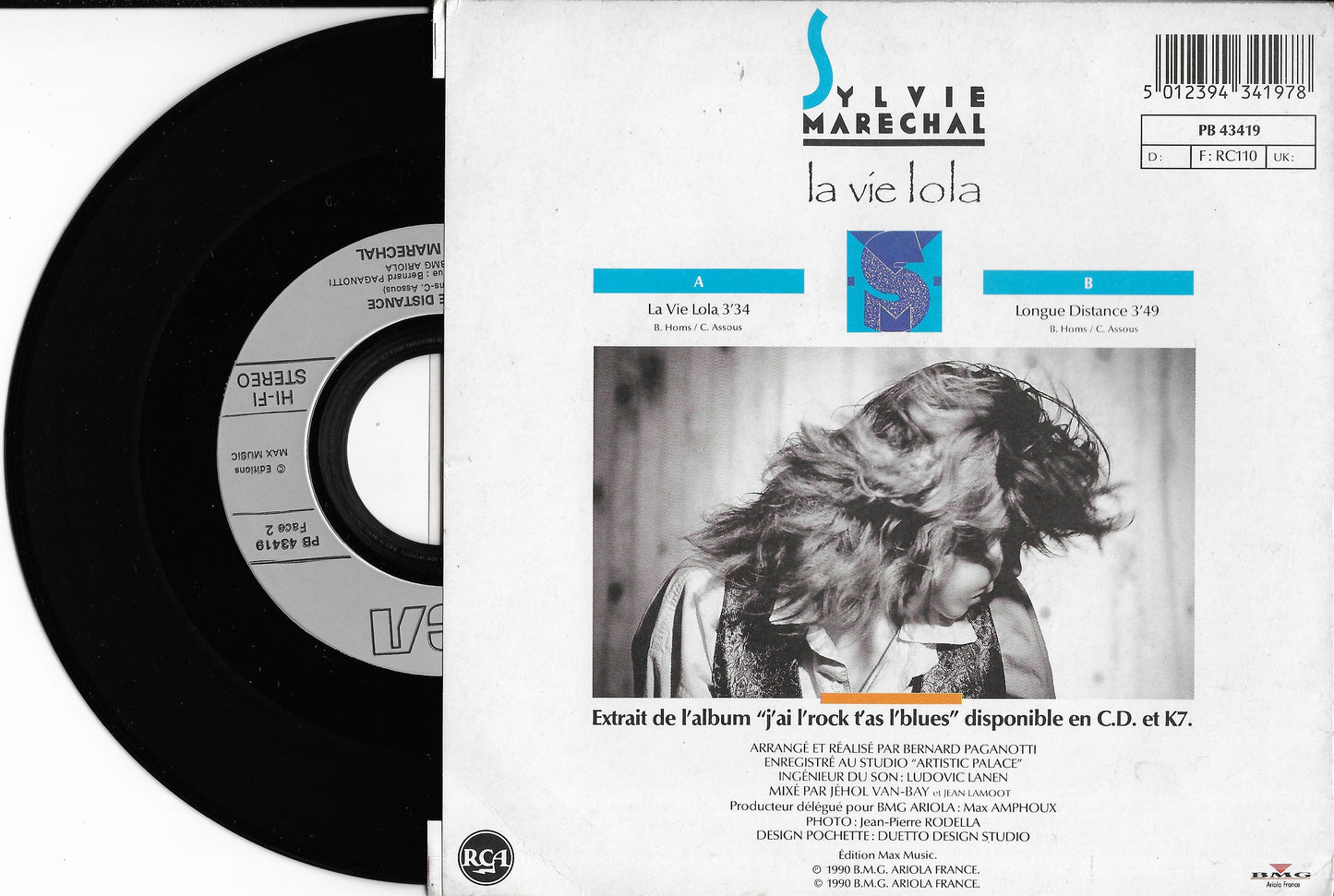 SYLVIE MARECHAL - La Vie Lola