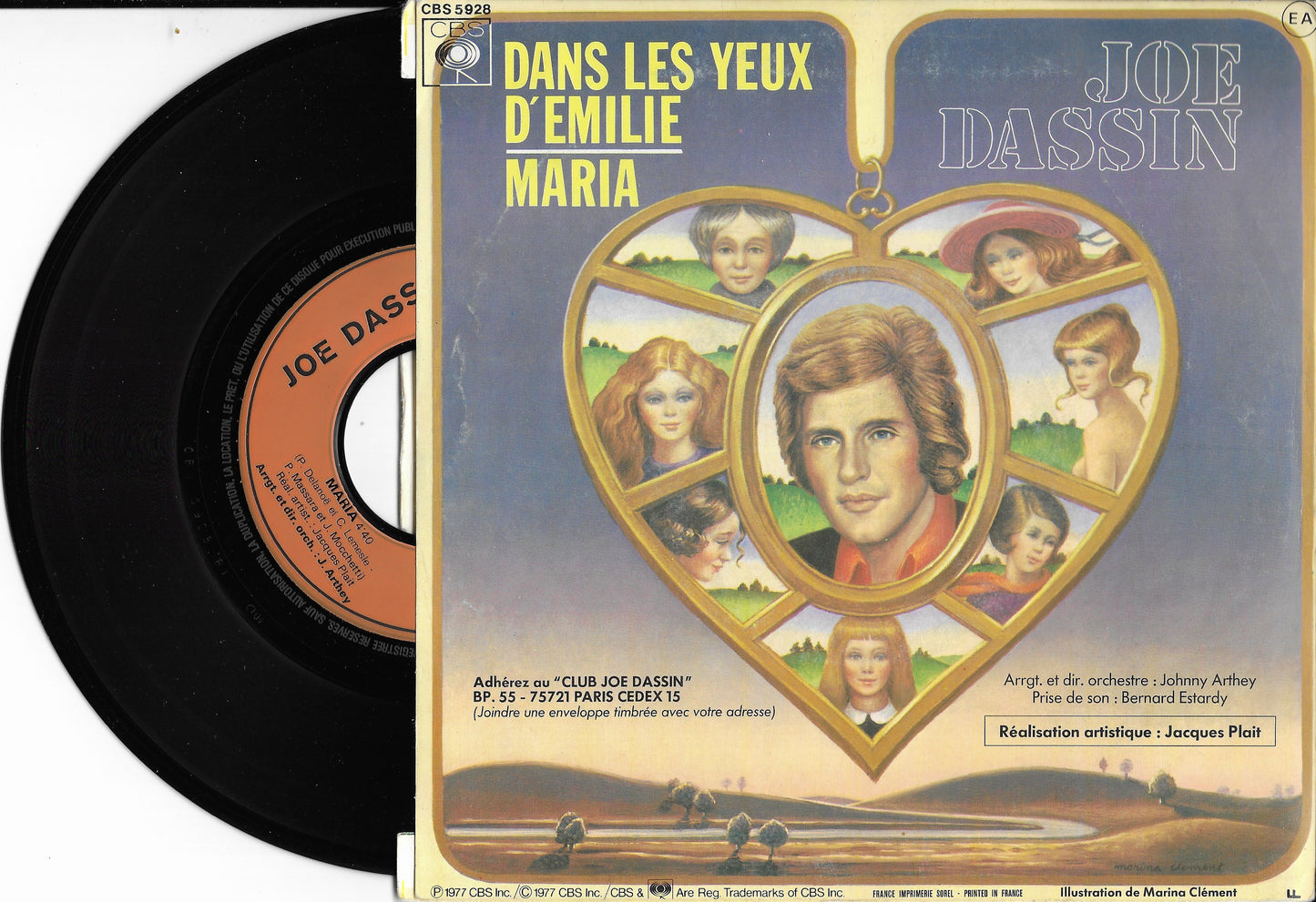 JOE DASSIN - Dans Les Yeux D'Emilie