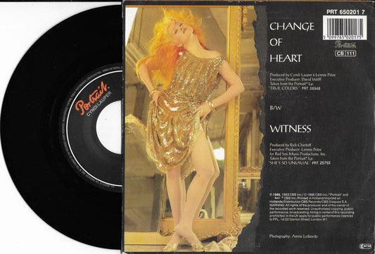 CYNDI LAUPER - Change Of Heart