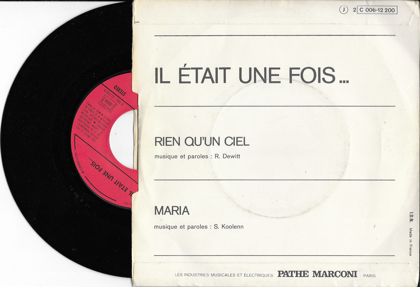 IL ETAIT UNE FOIS - Rien Qu'un ciel