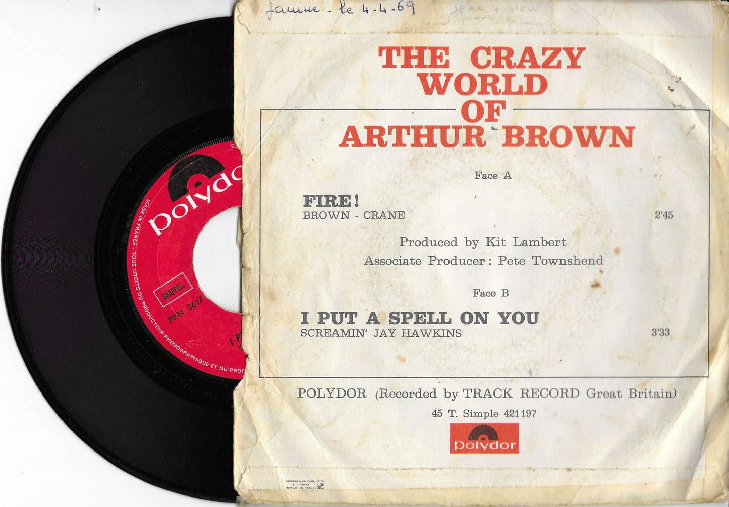 THE CRAZY WORLD OF ARTHUR BROWN - Fire