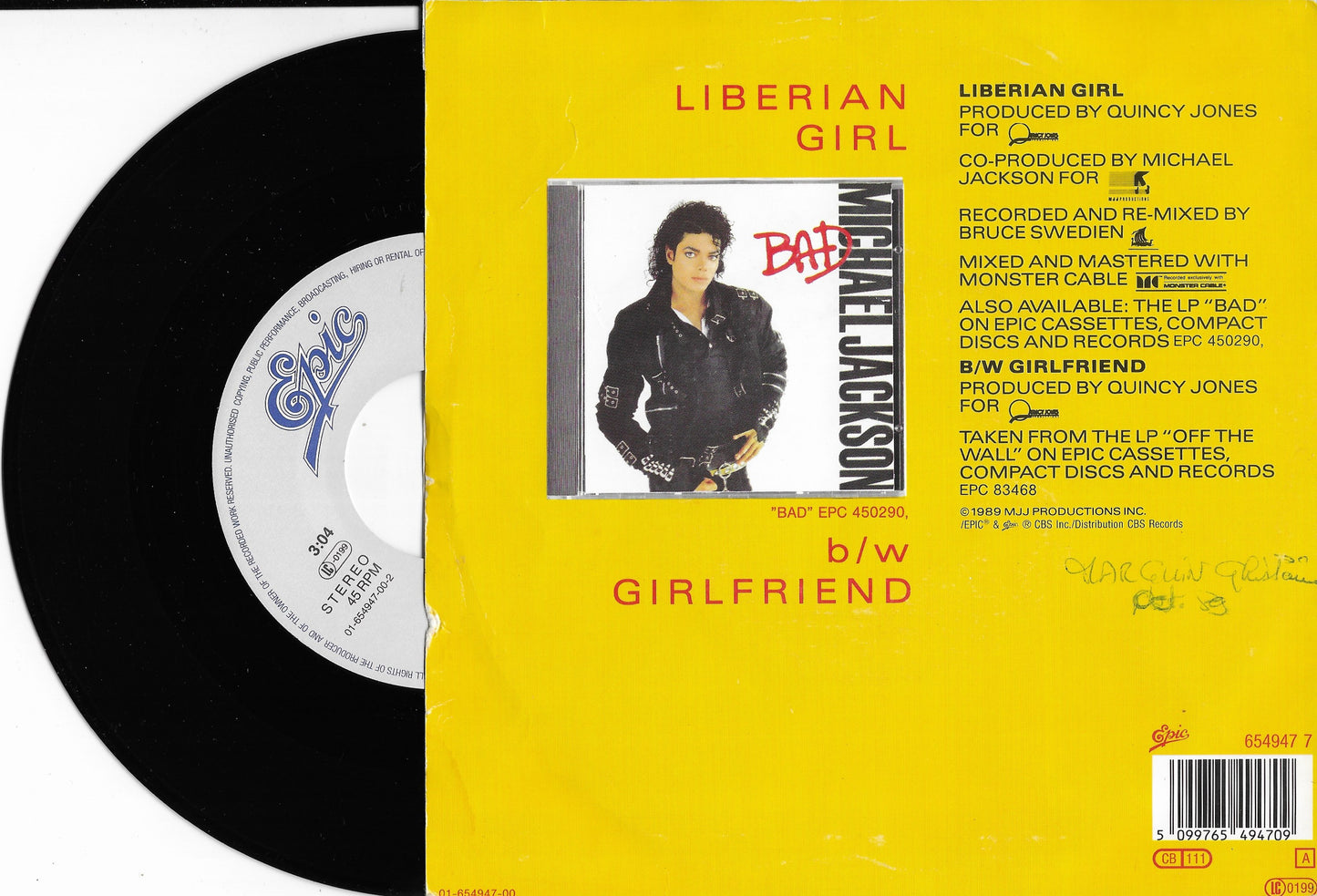 MICHAEL JACKSON - Liberian Girl