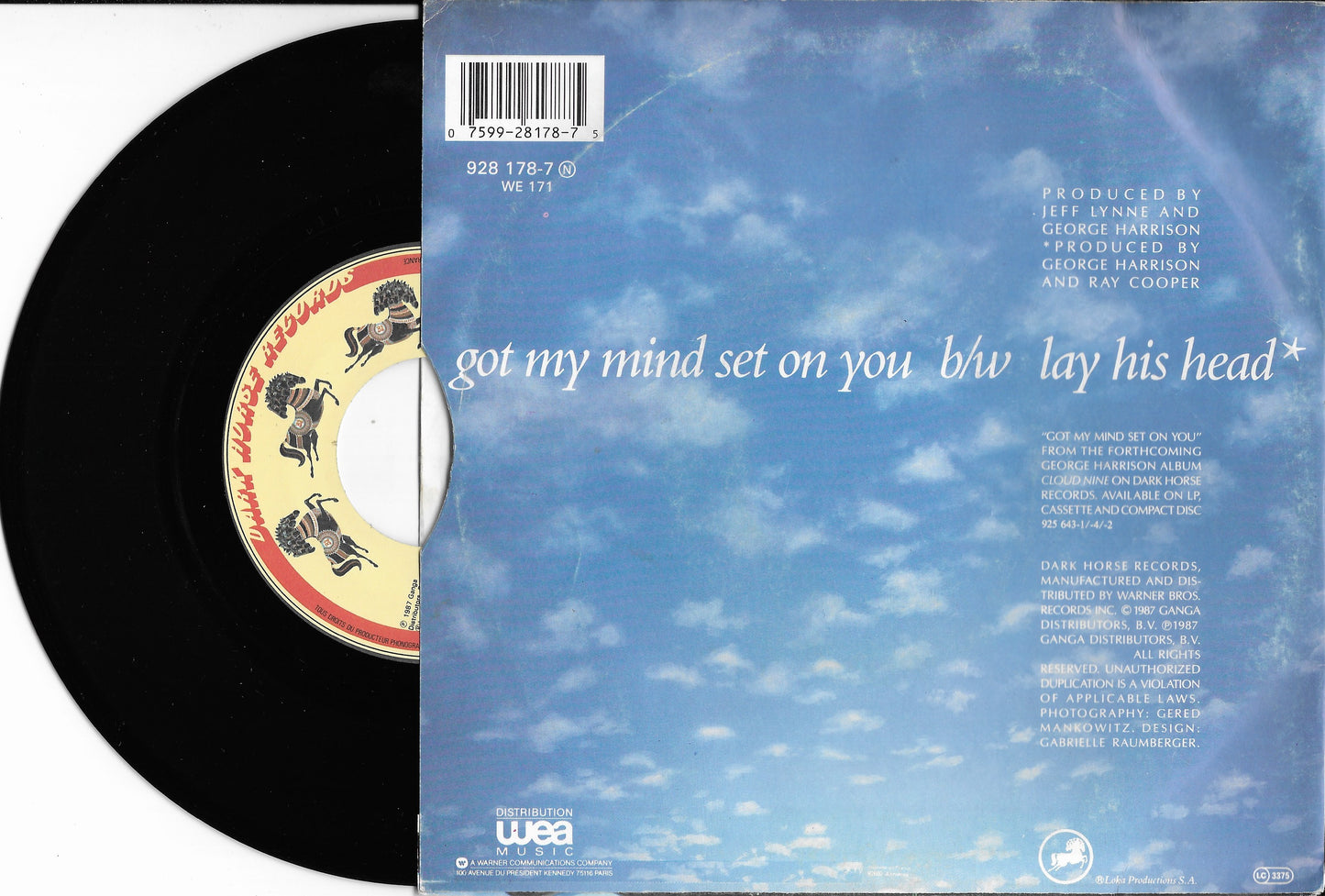 GEORGE HARRISON - Got My Mind Set On You