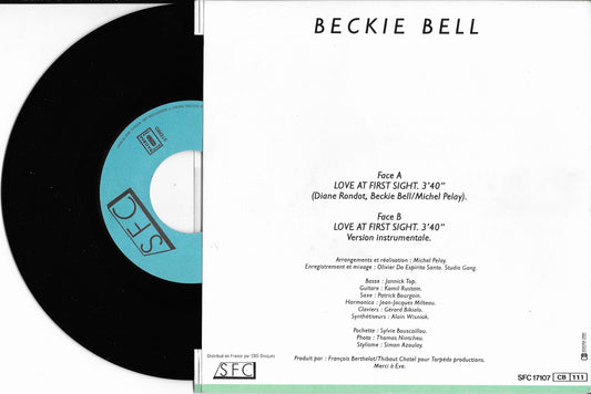 BECKIE BELL - Love At First Sight (Reviens Dans Mon Rêve)