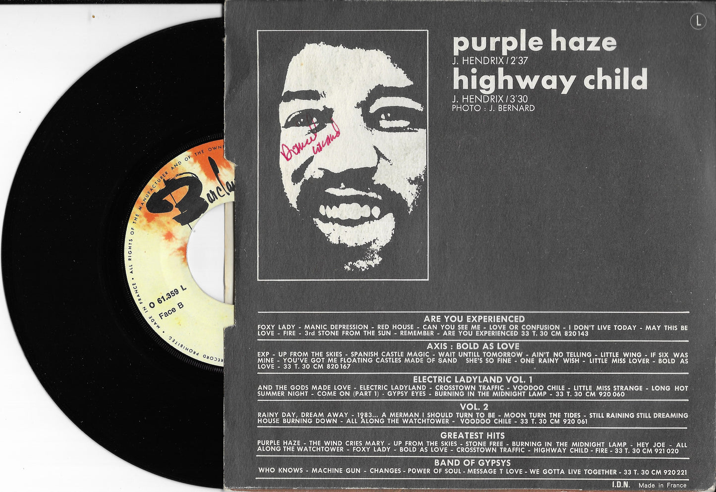 JIMI HENDRIX - Purple Haze