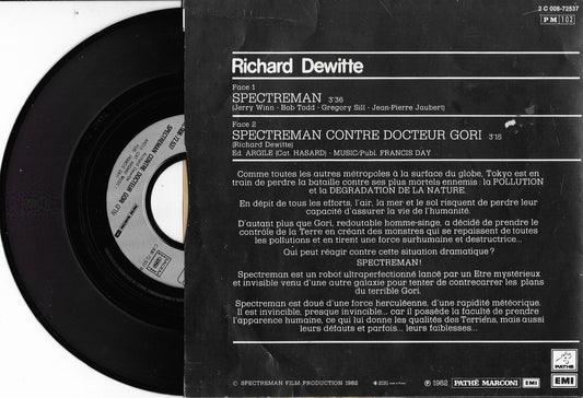 RICHARD DEWITTE - Spectreman (Musique Du Feuilleton A2)