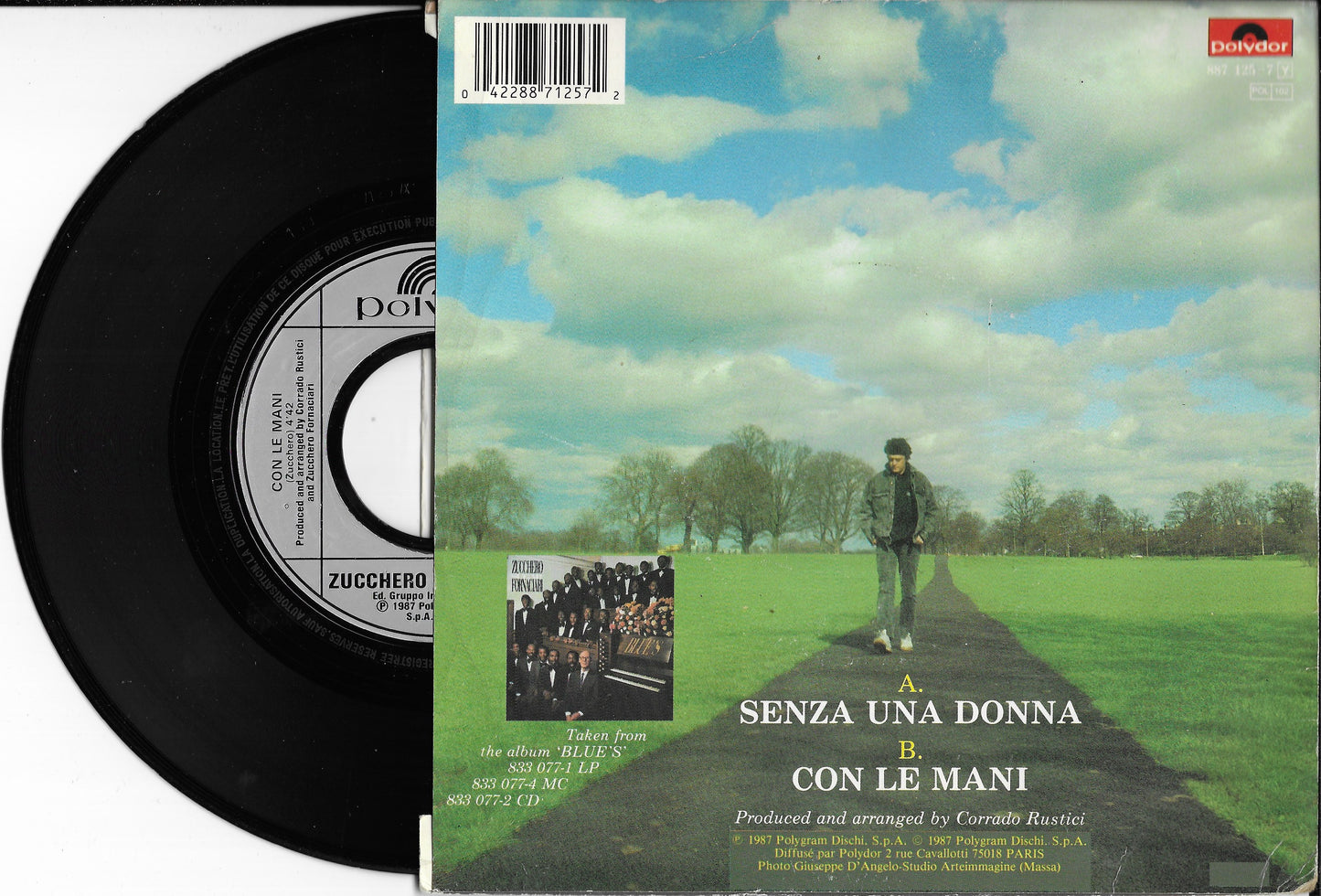ZUCCHERO SUGAR FORNACIARI - Senza Una Donna