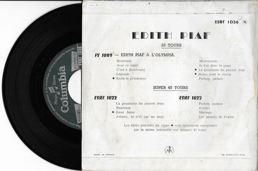 EDITH PIAF - C'est A Hambourg