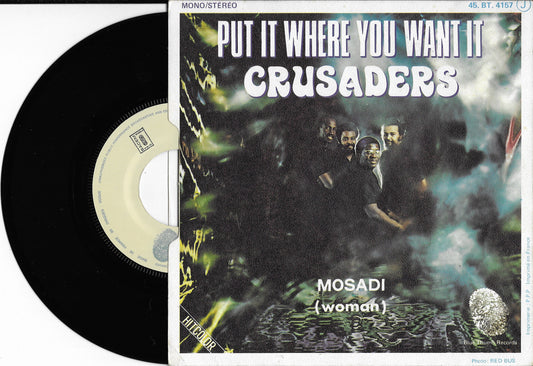 THE CRUSADERS - Put It Where You Want It