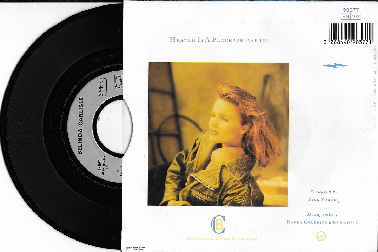 BELINDA CARLISLE - Heaven Is A Place On Earth
