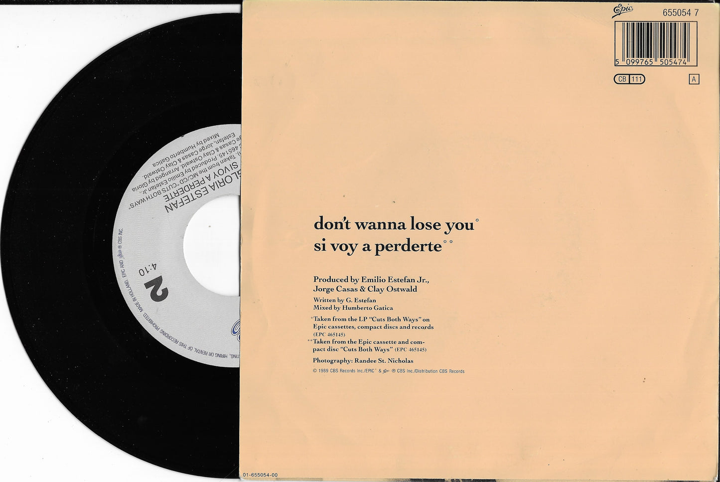 GLORIA ESTEFAN - Don't Wanna Lose You