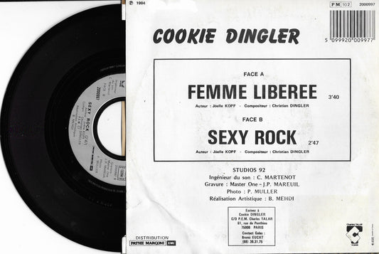 COOKIE DINGLER - Femme Libérée