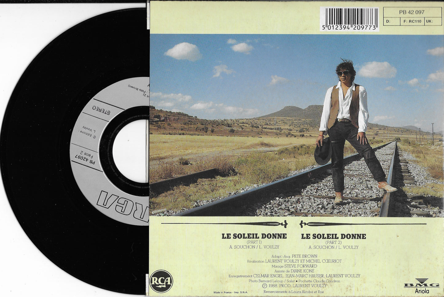 LAURENT VOULZY - Le Soleil Donne