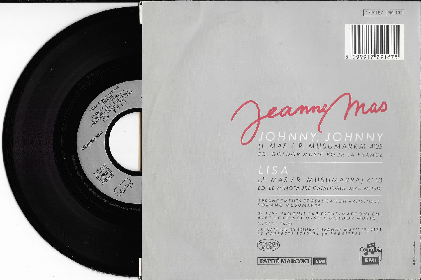 JEANNE MAS - Johnny, Johnny