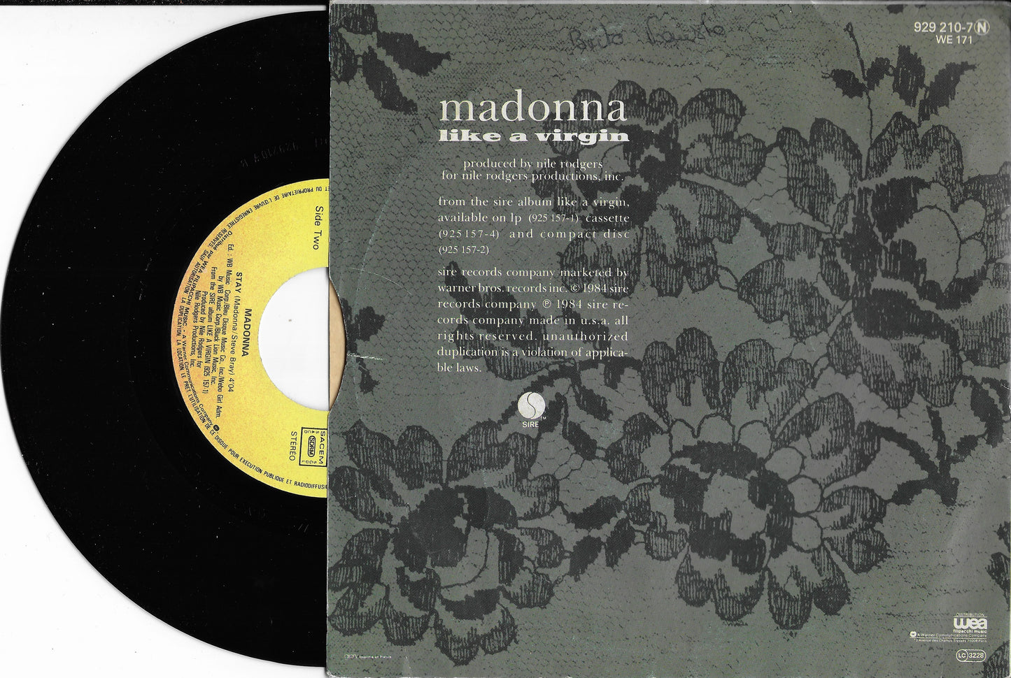 MADONNA - Like a Virgin