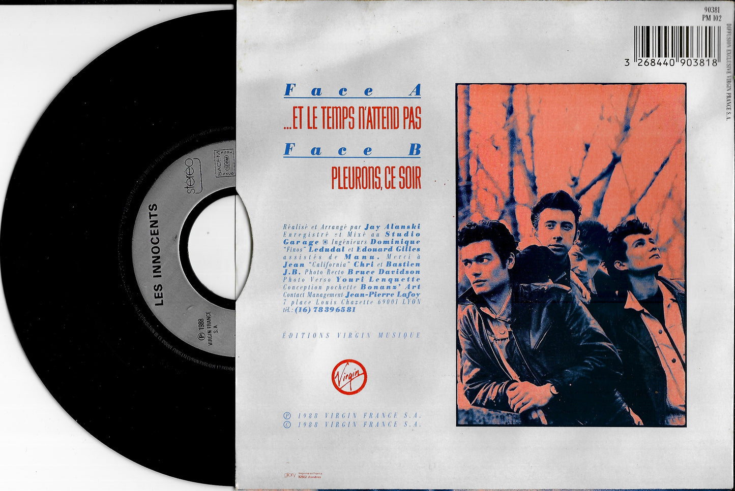 LES INNOCENTS - ... Et Le Temps N'attend Pas