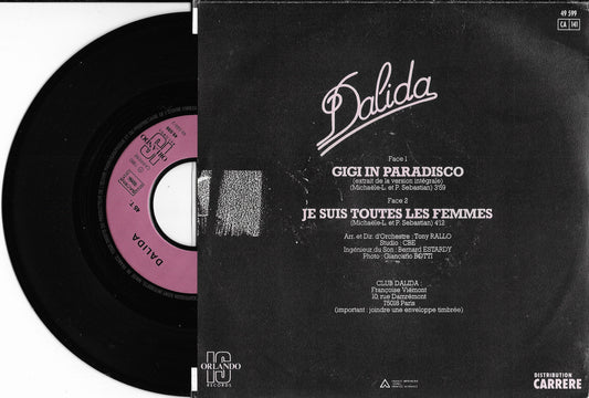 DALIDA - Gigi In Paradisco