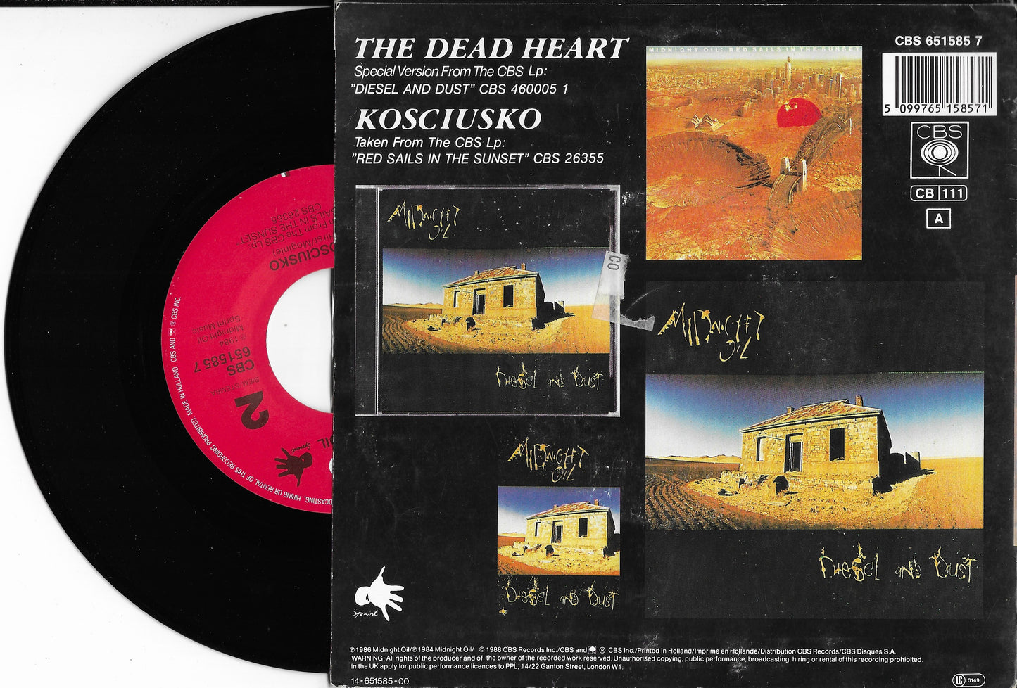 MIDNIGHT OIL - The Dead Heart