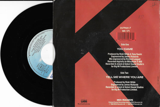 KIM WILDE - You Came