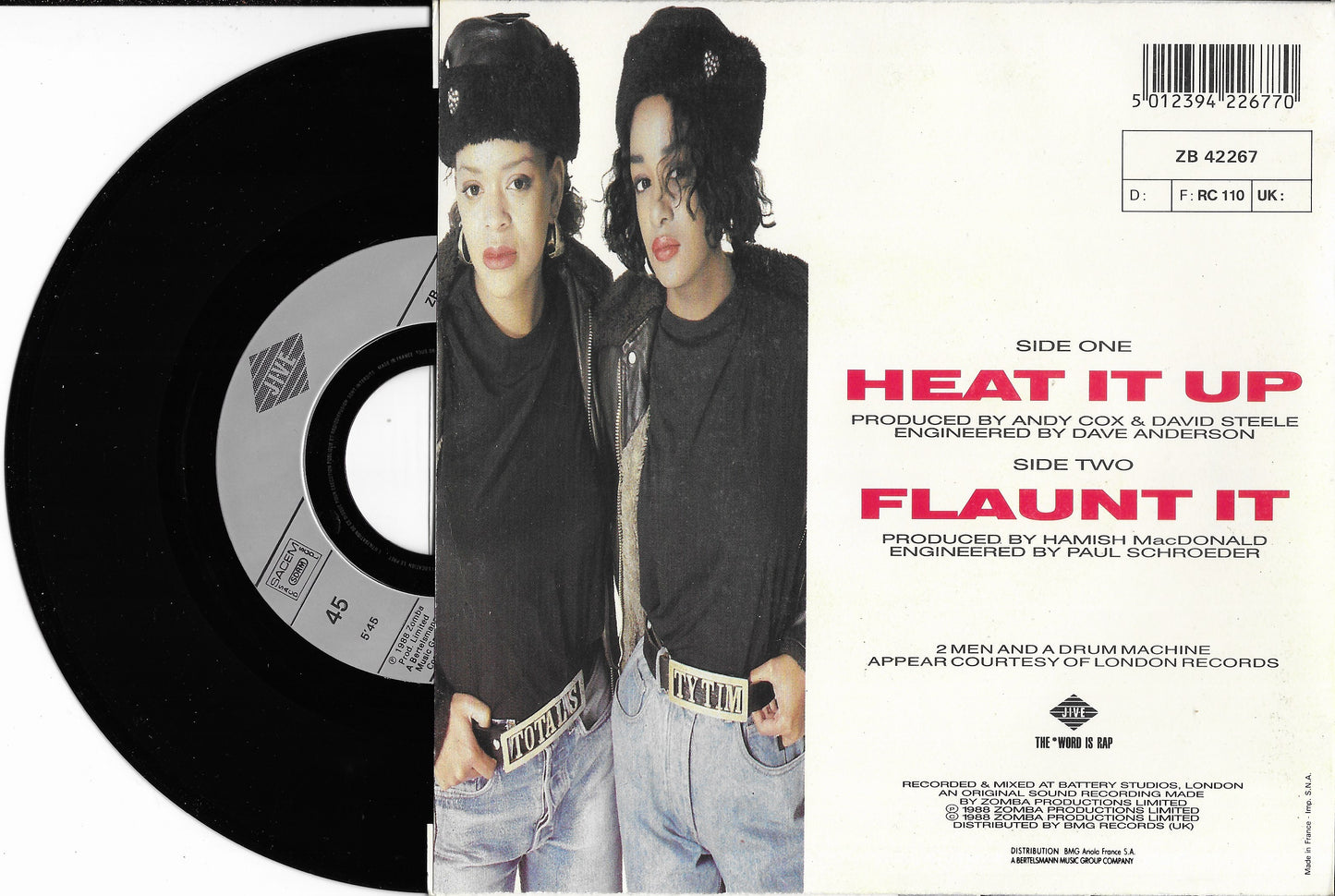 WEE PAPA GIRL RAPPERS Heat It Up
