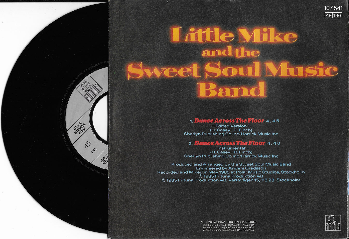 LITTLE MIKE AND THE SWEET SOUL MUSIC BAND - Dance Across The Floor