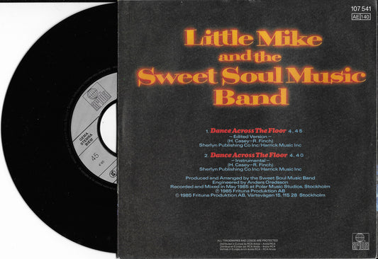 LITTLE MIKE AND THE SWEET SOUL MUSIC BAND - Dance Across The Floor