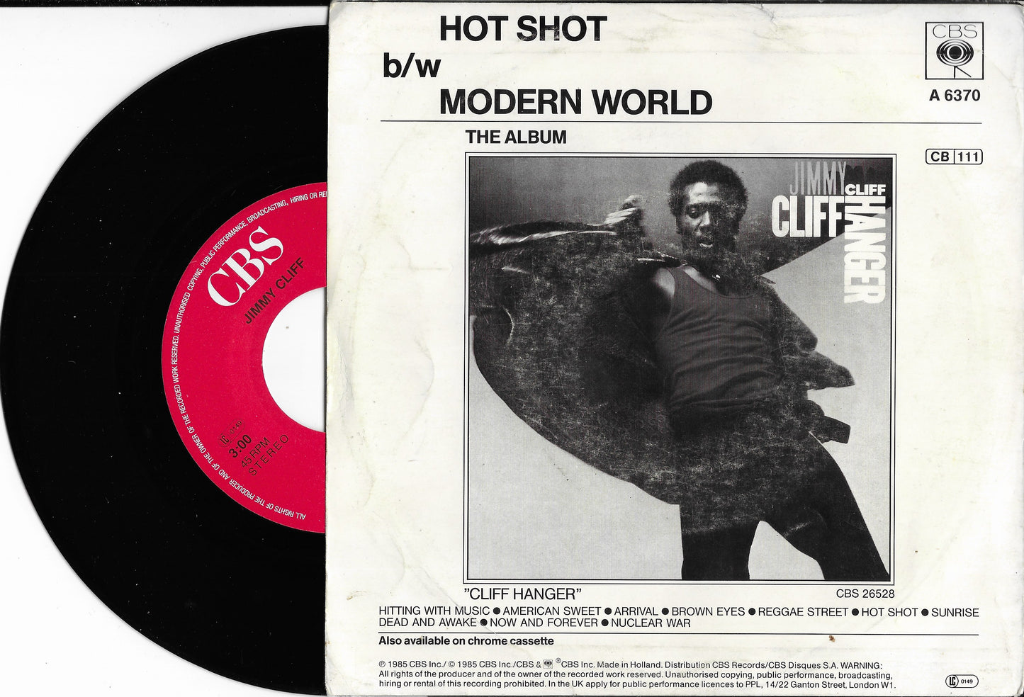 JIMMY CLIFF - Hot Shot