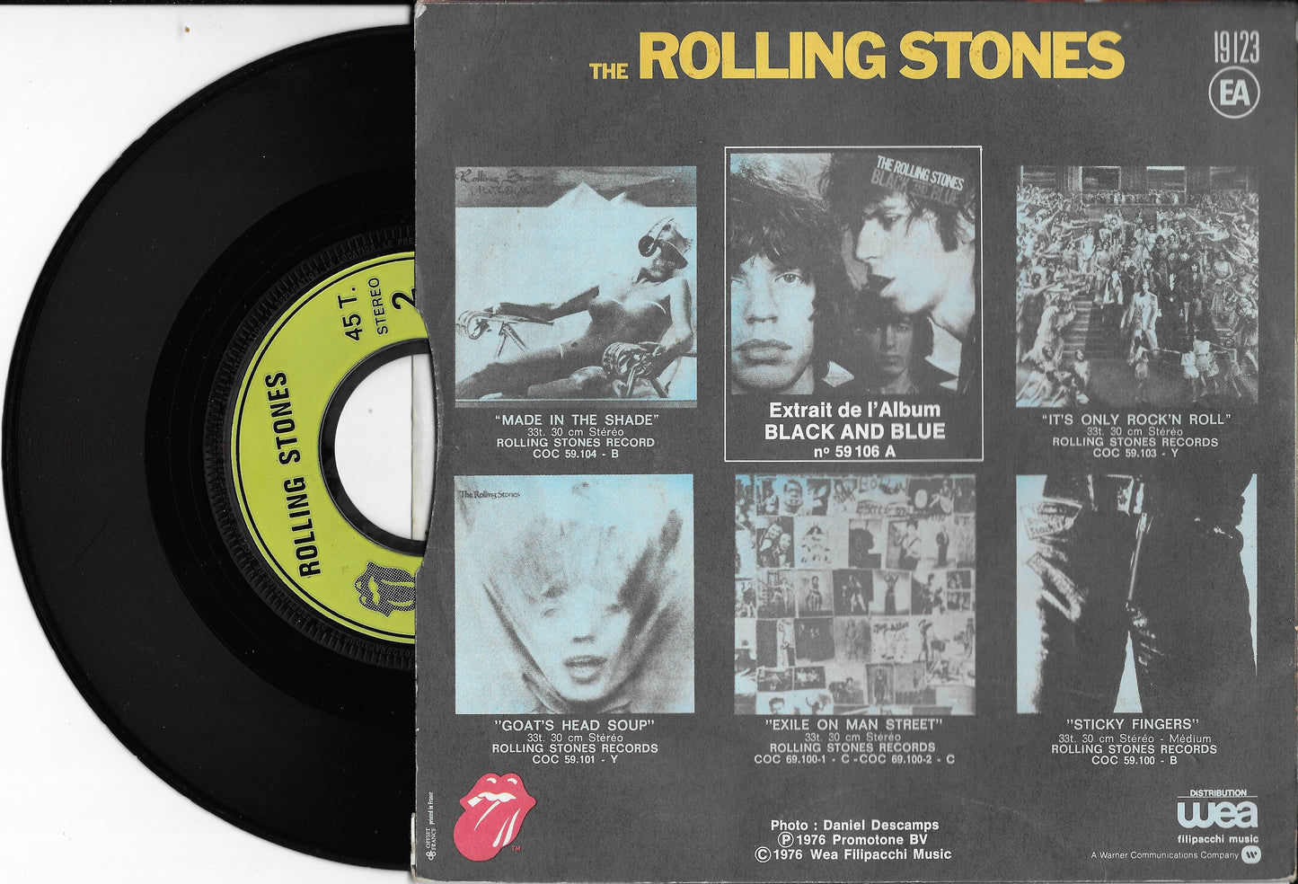THE ROLLING STONES - Hand Of Fate / Hot Stuff