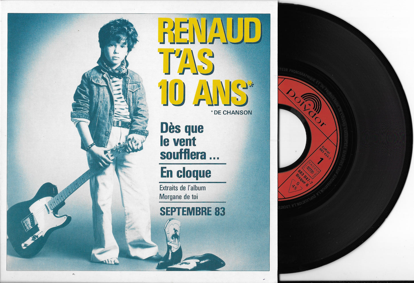 RENAUD - T'as 10 Ans* (*De Chanson) (Coffret 6 vinyles)