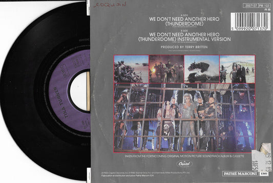 TINA TURNER - We Don't Need Another Hero (Thunderdome)