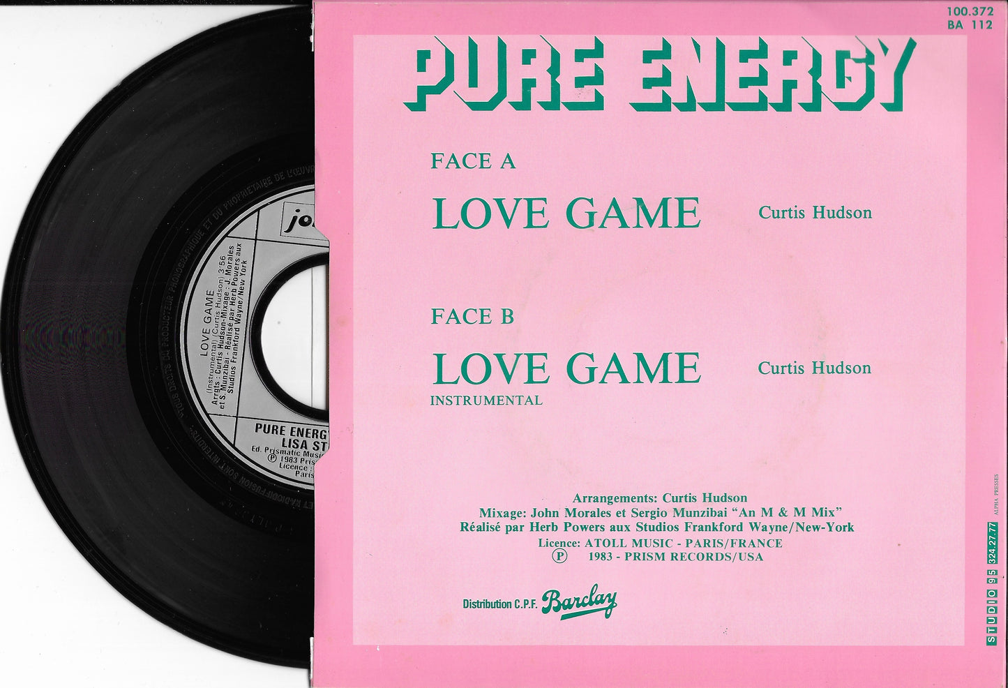 PURE ENERGY Feat. LISA STEVENS - Love Game