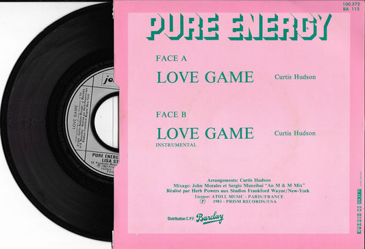 PURE ENERGY Feat. LISA STEVENS - Love Game
