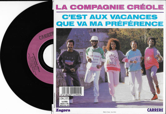LA COMPAGNIE CREOLE - C'est Aux Vacances Que Va Ma Préférence
