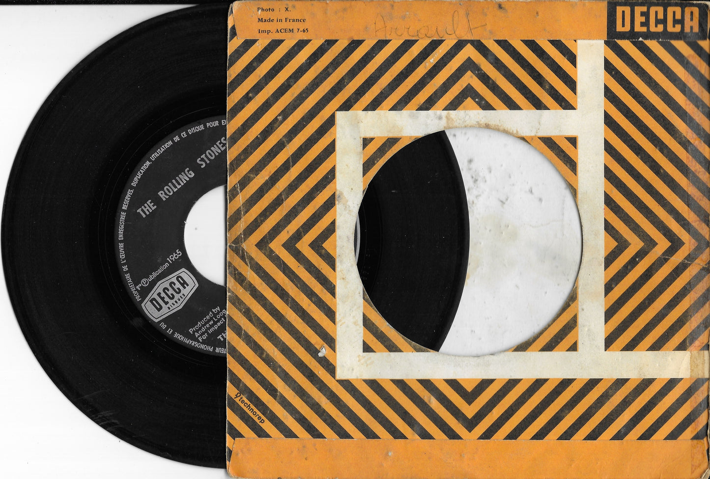 THE ROLLING STONES - (I Can't Get No) Satisfaction / The Under Assistant West Coast Promotion Man