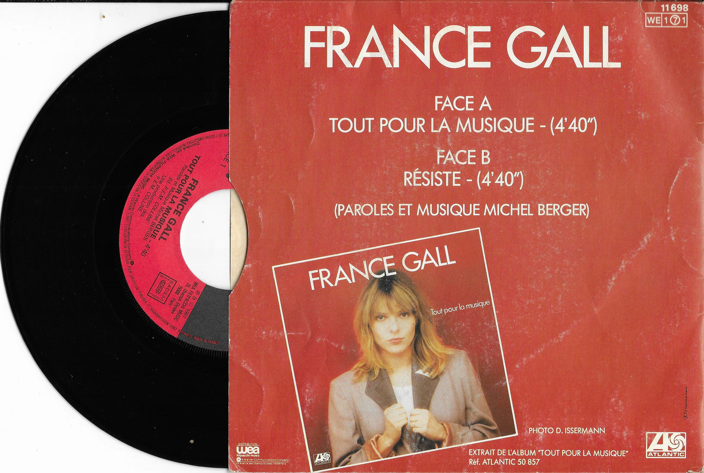 FRANCE GALL - Tout Pour La Musique / Résiste