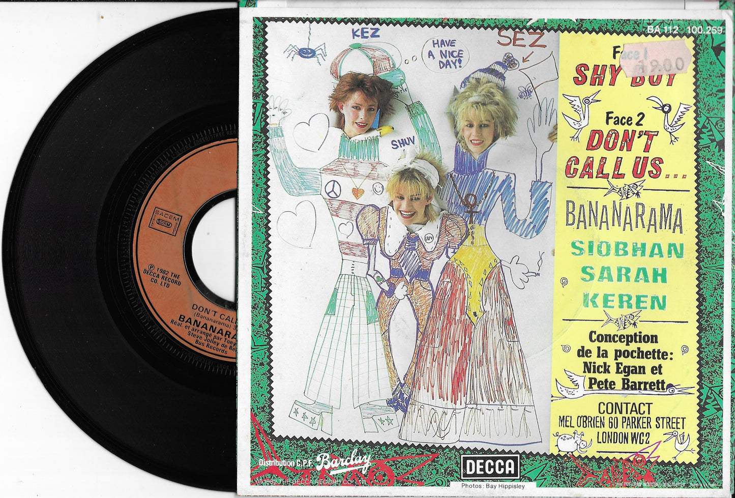 BANANARAMA - Shy Boy