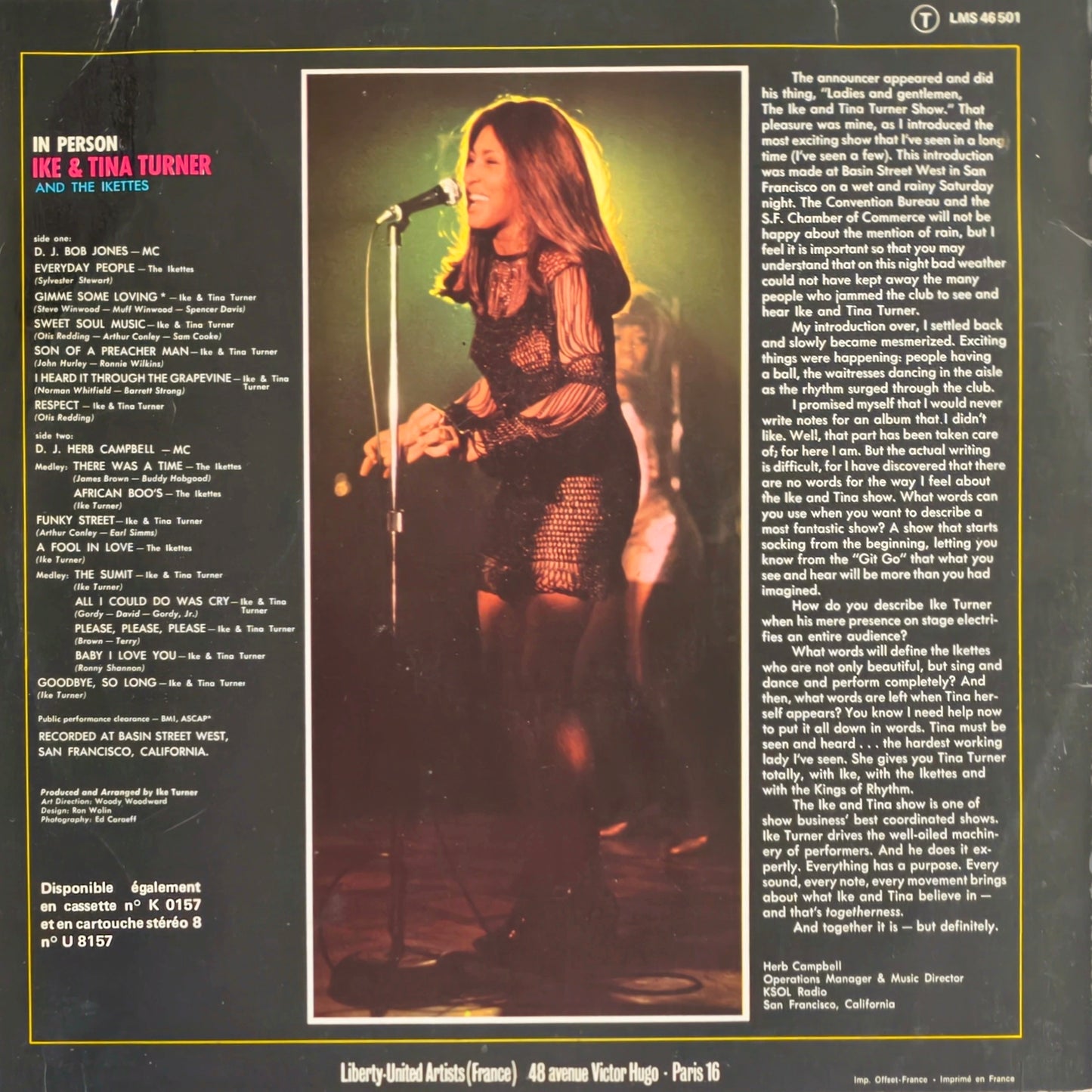 IKE & TINA TURNER & THE IKETTES - In Person