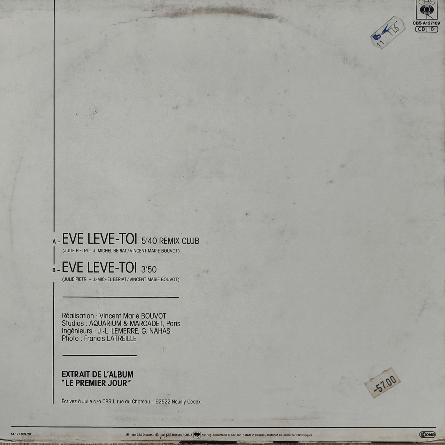 JULIE PIETRI - Eve Leve-Toi