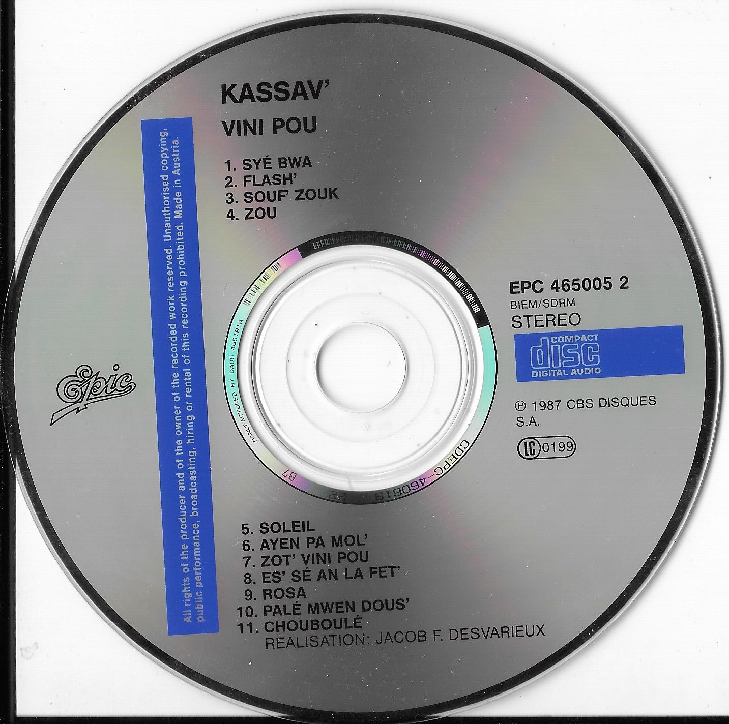 KASSAV' - Vini Pou