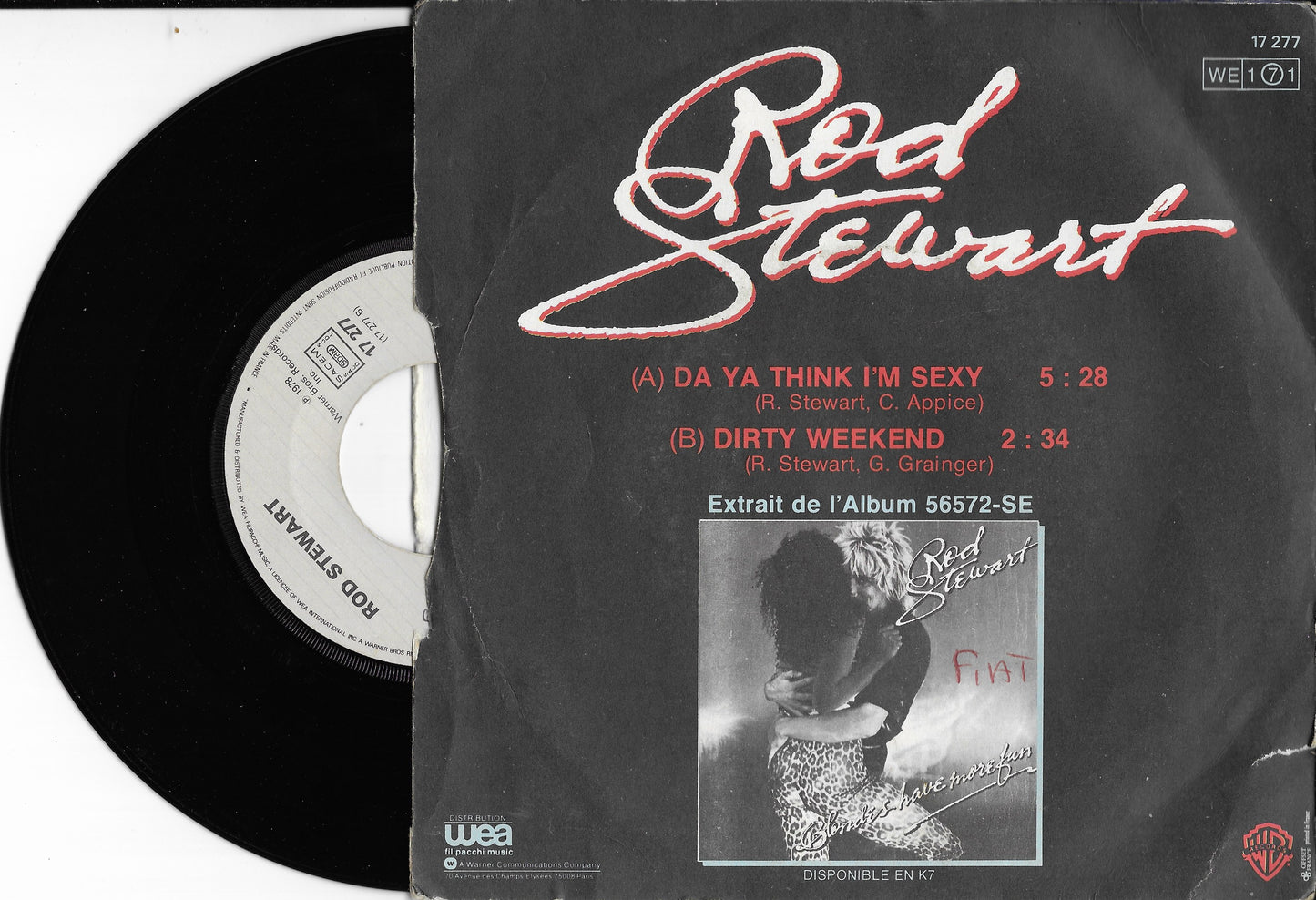 ROD STEWART - Da Ya Think I'm Sexy