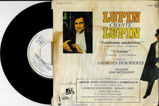GEORGES DESCRIERES - Lupin Chante Lupin