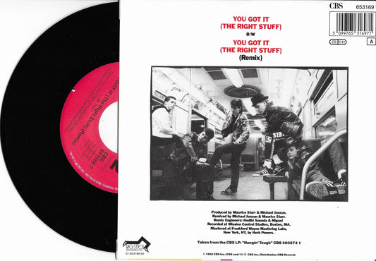 NEW KIDS ON THE BLOCK - You Got It (The Right Stuff)